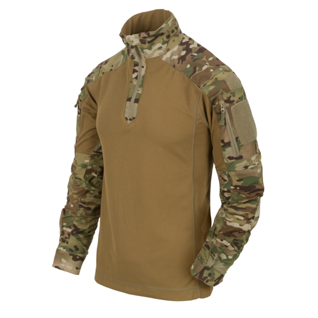 Helikon-Tex MCDU camicia da combattimento - gilet tattico NyCo Ripstop, multicam/coyote