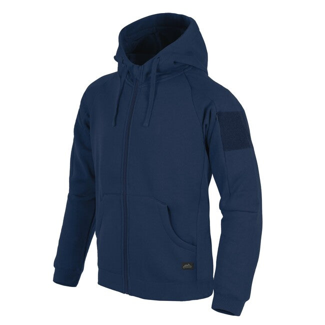 Helikon-Tex Felpa tattica urbana (FullZip) , blu
