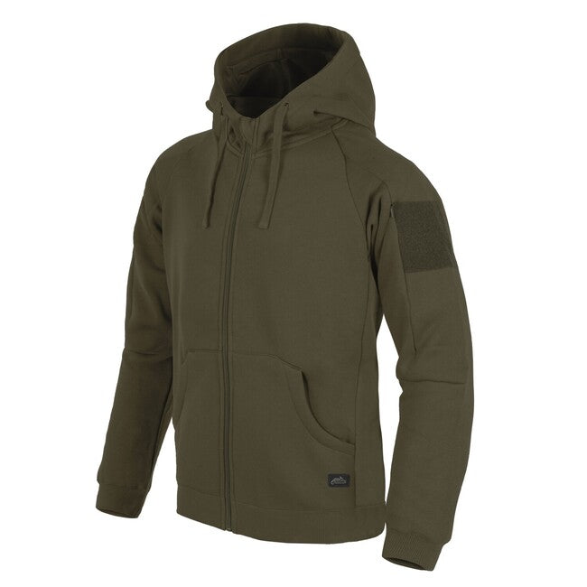 Helikon-Tex Felpa tattica urbana (FullZip) - verde