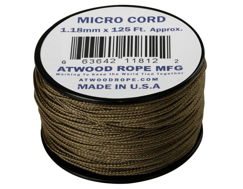 Helikon-Tex Micro Cord 125FT corda per paracadute 37,5 m, coyote