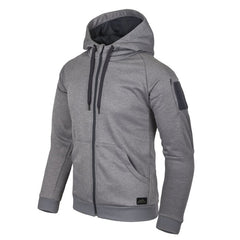 Helikon-Tex Urban Tactical Hoodie (FullZip) - grigio melange