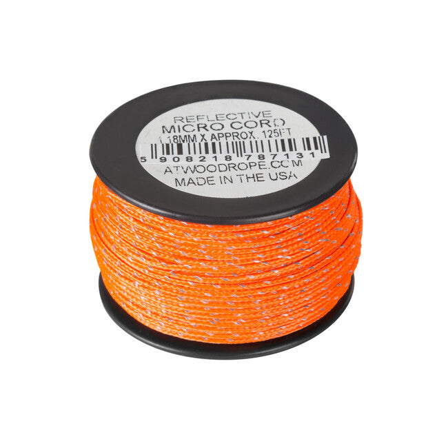 Helikon-Tex Cordino Microriflettente 1,18 mm (125 piedi) , arancione neon