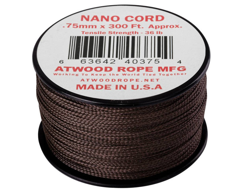 Helikon-tex Nano Cord 300FT corda da paracadute 91 metri, marrone