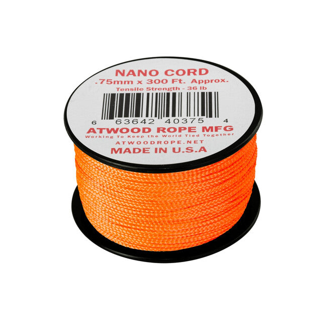 Helikon-Tex Nano cavo (300 piedi) - arancione neon