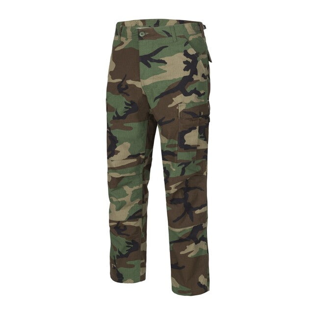Helikon-Tex Pantaloni BDU - PolyCotton Ripstop , us woodland
