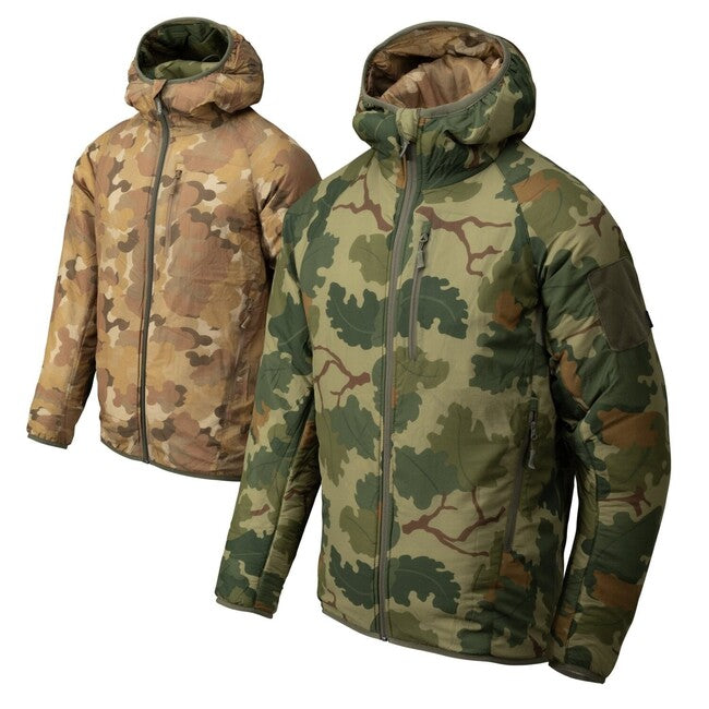 Helikon-Tex Wolfhound giacca reversibile - Windpack - Mitchell Camo Leaf/Mitchell Camo Clouds