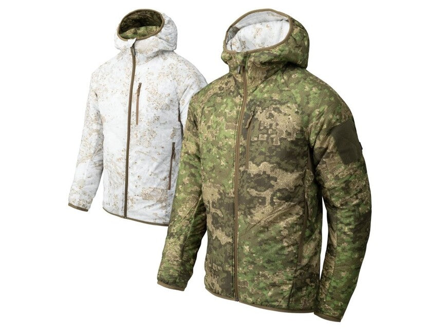 Helikon-Tex Wolfhound giacca reversibile - windpack - pencott wildwood/pencott snowdrift