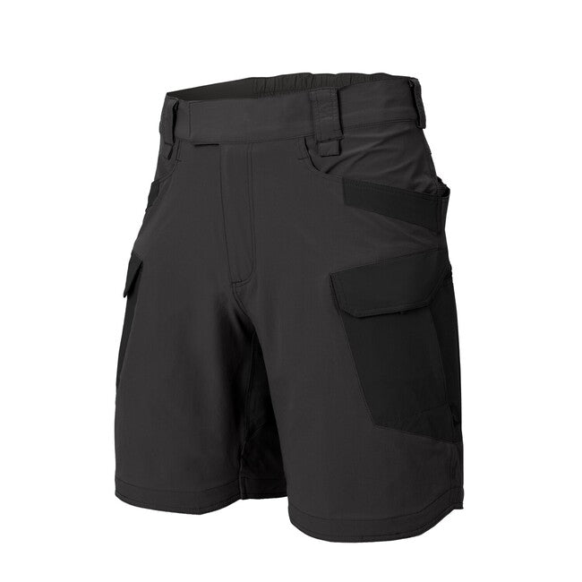 Helikon-Tex OTS 8,5 pantaloncini tattici da esterno - Versastretch Lite - grigio cenere / nero