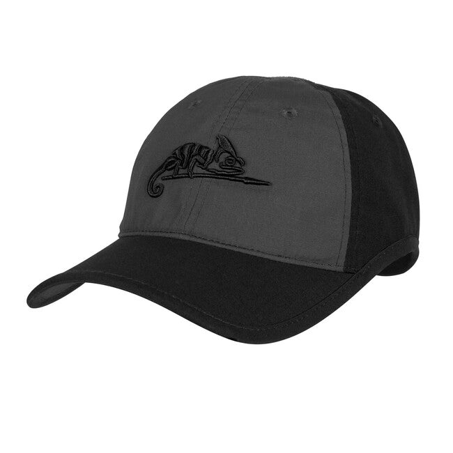 Helikon-Tex Cappello con logo - PolyCotton Ripstop , nero / grigio ombra B