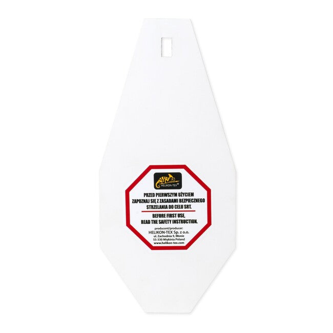 Helikon-Tex SRT Mini ALPHA bersaglio, acciaio, bianco