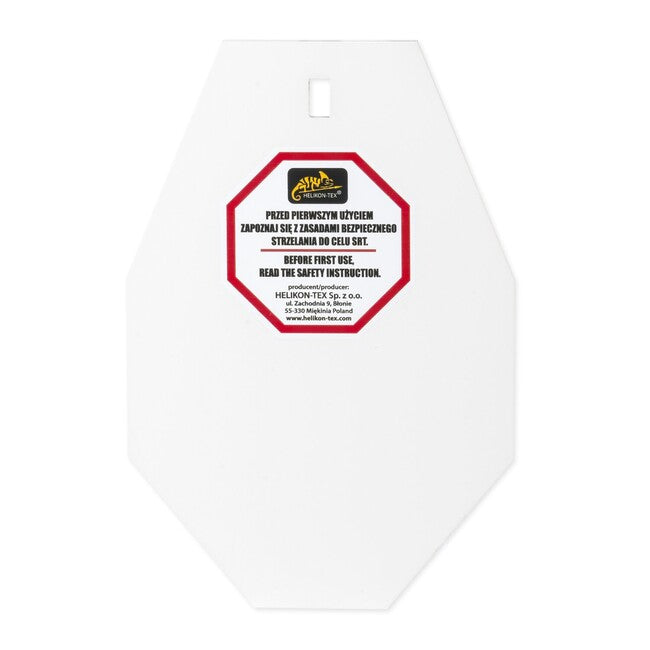 Helikon-Tex SRT Piccolo bersaglio ALPHA, acciaio, bianco