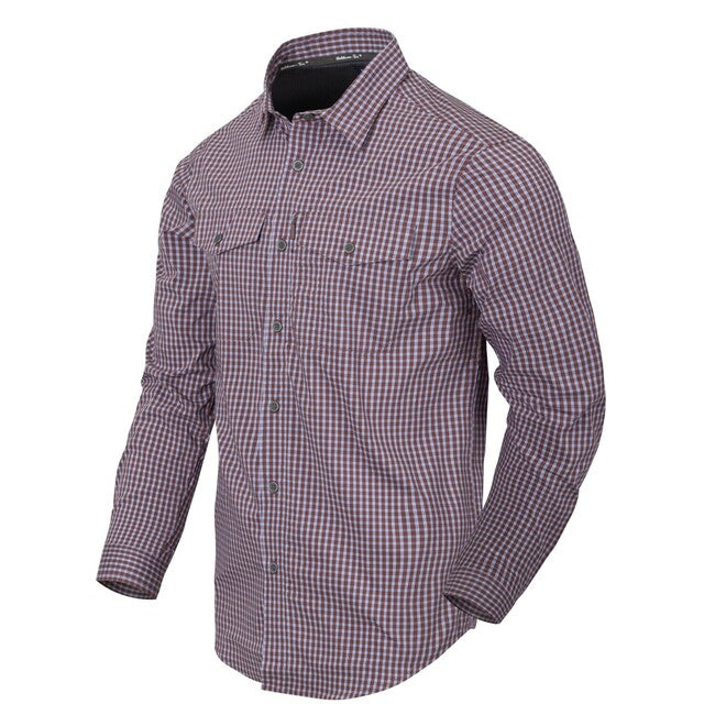 Helikon-Tex Camicia tattica per porto d'armi - Fiamma scarlatta a quadri