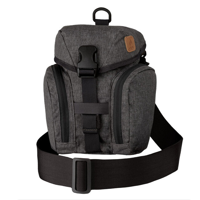 Helikon-Tex ESSENTIAL KITBAG® borsa a tracolla misto nylon e poliestere, nero-grigio melange