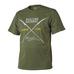 Helikon-Tex Polish Multitool Cotton U.S. Green T-Shirt