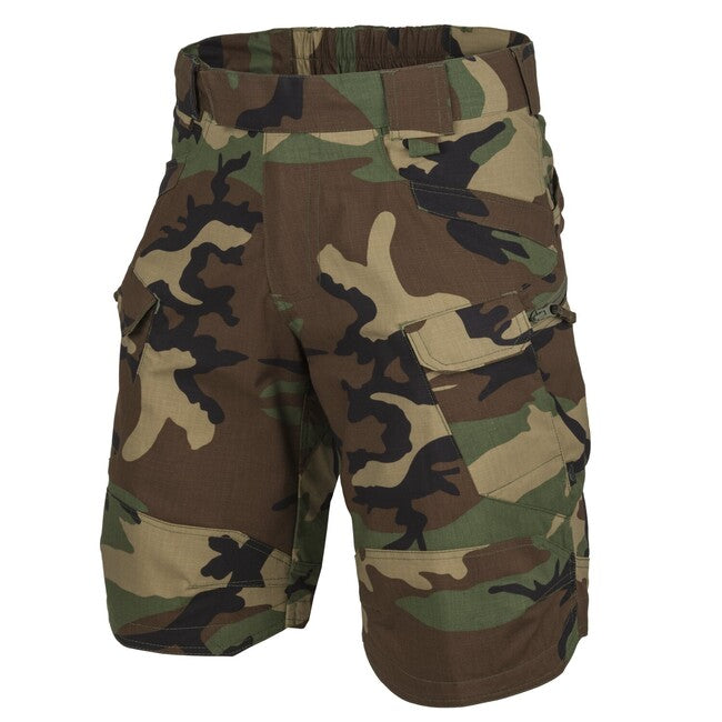 Helikon-Tex UTS Pantaloni tattici corti 11'' - polycotton ripstop, us woodland