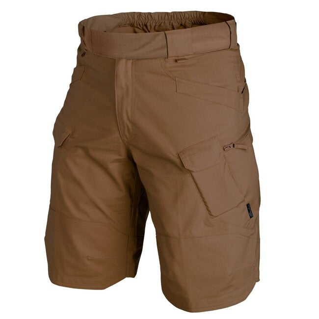Helikon-Tex Urban Tactical Rip-Stop 11" pantaloni corti in policotone, marrone fango