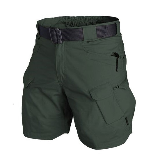 Helikon-Tex Urban Tactical Rip-Stop pantaloni corti 8, 5" in policotone verdi giungla