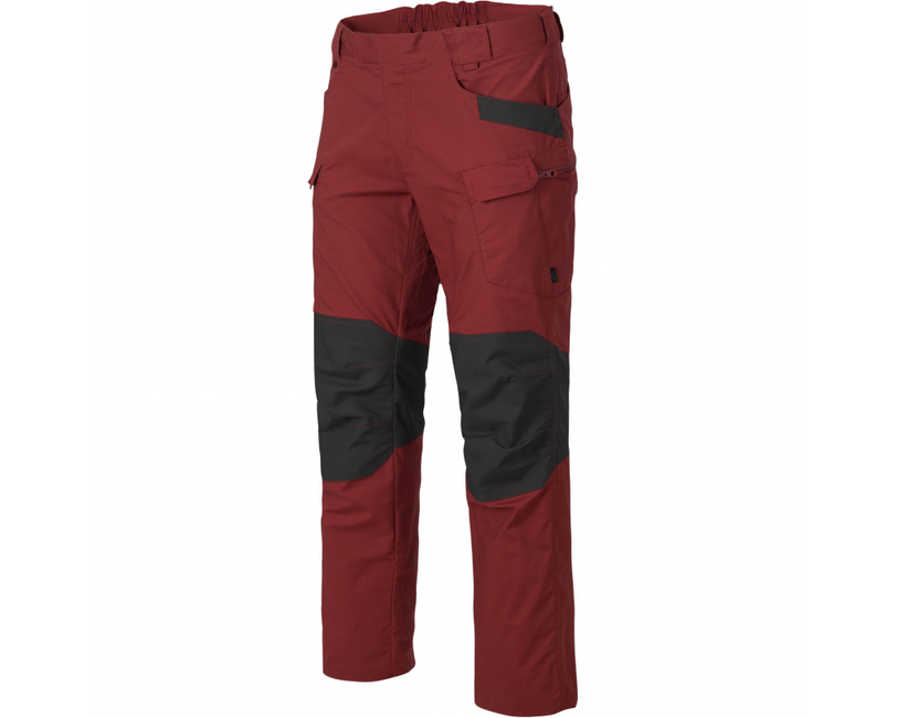 Helikon-Tex Urban Tactical pantaloni rip-stop in policotone, crimson sky/ash grey