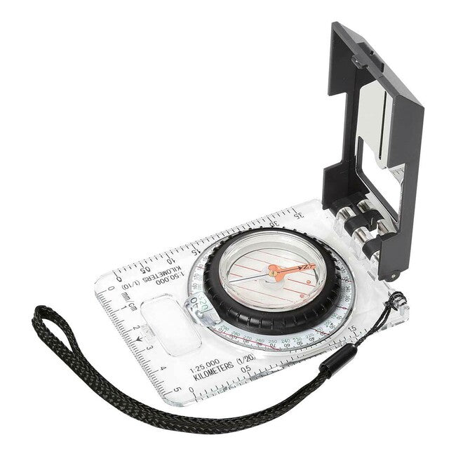 Herbertz Cicalino buzola trasparente 1:25000 e 1:50000 divisione a 360 gradi