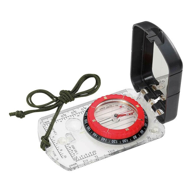 Herbertz Cicalino buzola trasparente 1:25000 divisione a 360 gradi