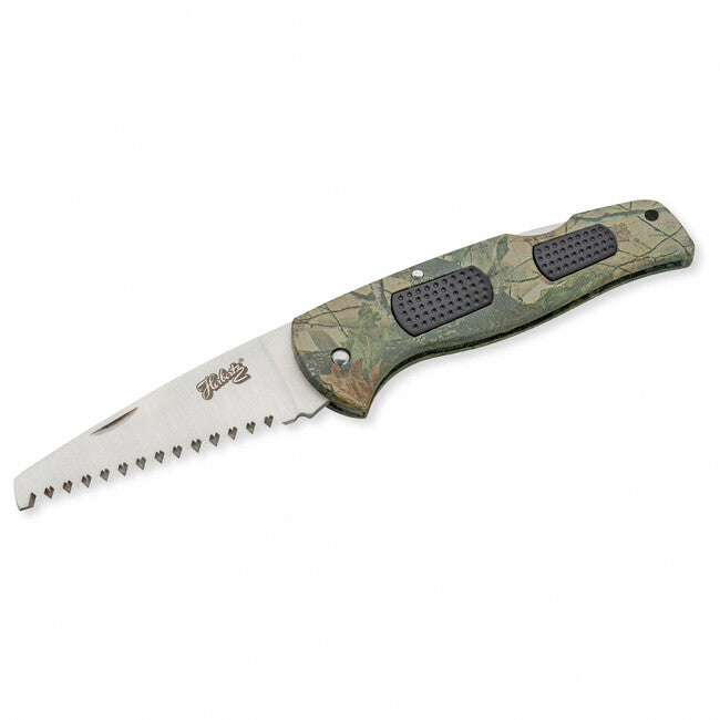 Herbertz Camo sega per chiusura tasca 8,5 cm, motivo mimetico