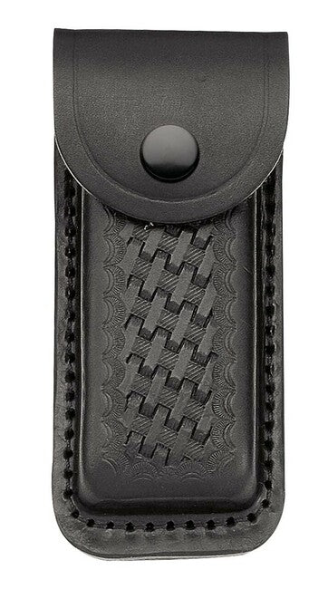 Herbertz Custodia in pelle nera da 14 cm