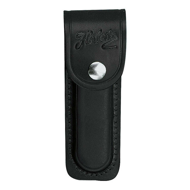 Herbertz Custodia in pelle nera 14,5 cm
