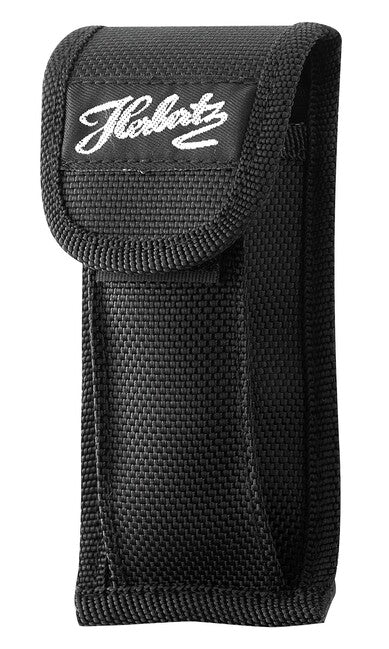 Herbertz custodia in nylon da 14 cm, nero