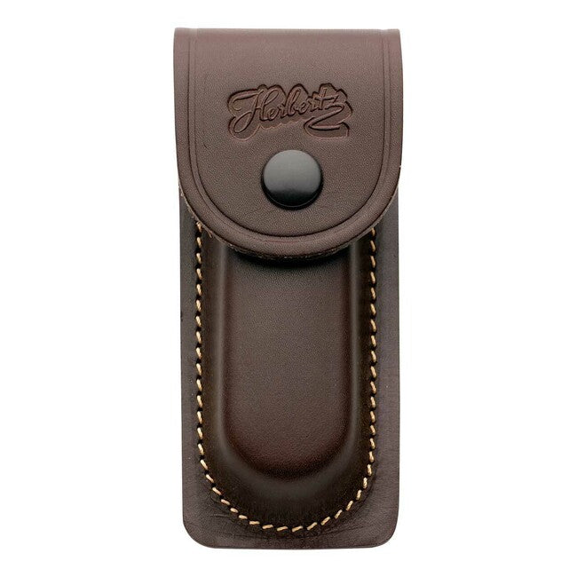 Herbertz Custodia in pelle marrone 14,5 cm