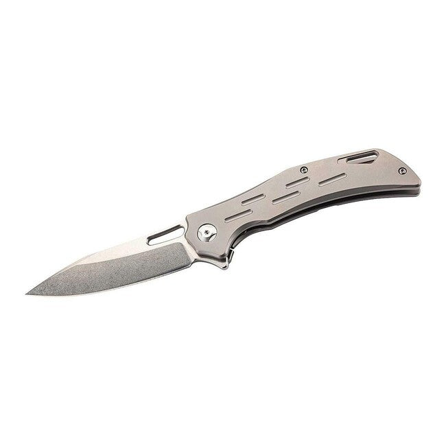 Herbertz Coltello a una mano 9 cm, titanio