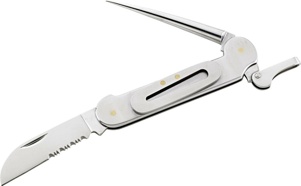 Herbertz Coltello da marinaio piccolo 7,2 cm acciaio pieno