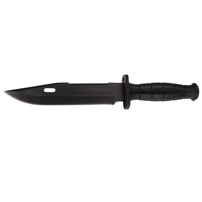 Herbertz Drop Point coltello da cintura, plastica nera