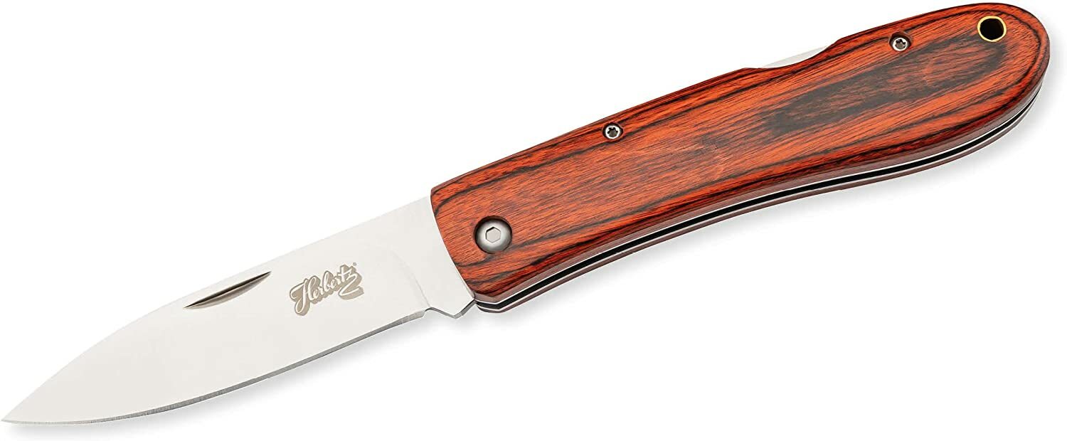 Herbertz Pakkaholz coltello tascabile 9,3cm legno
