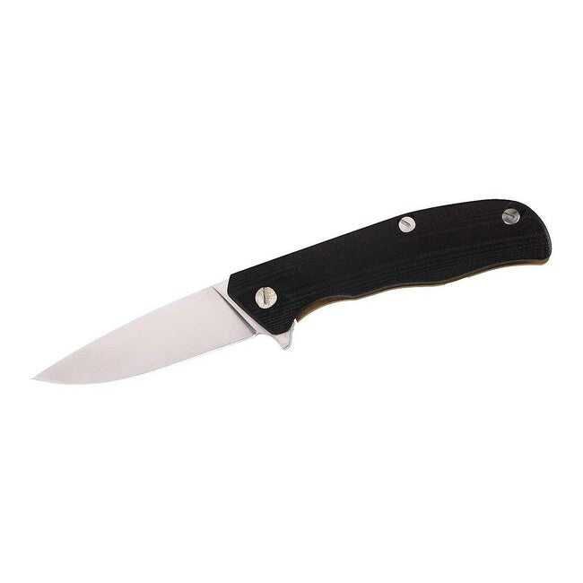 Herbertz TOP-Collection coltello a una mano 9,5 cm g10 acciaio inox, nero, oro