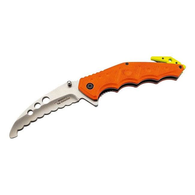 Herbertz TOP-Collection coltello di salvataggio a una mano 8,7 cm, arancione