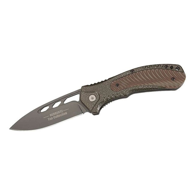Herbertz TOP-Collection coltello 8,7 cm , marrone sabbia fodero in nylon G10