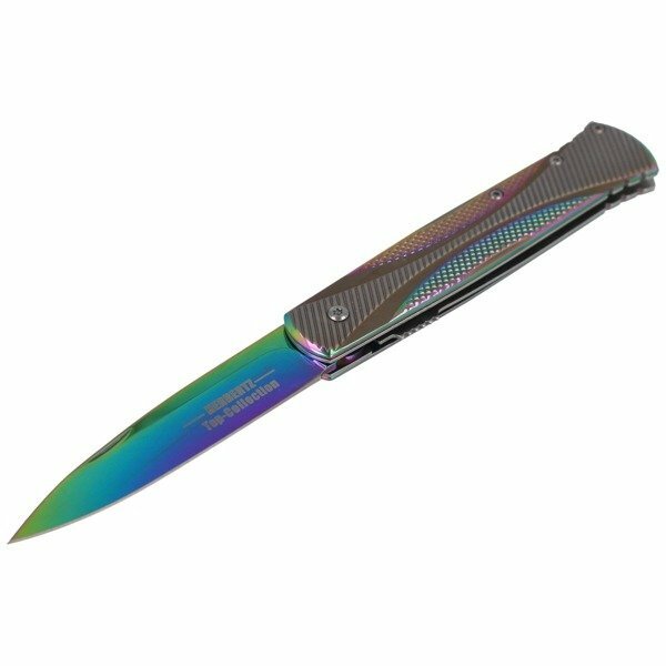 Herbertz TOP-Collection coltello 9 cm, titanio, finitura iridescente