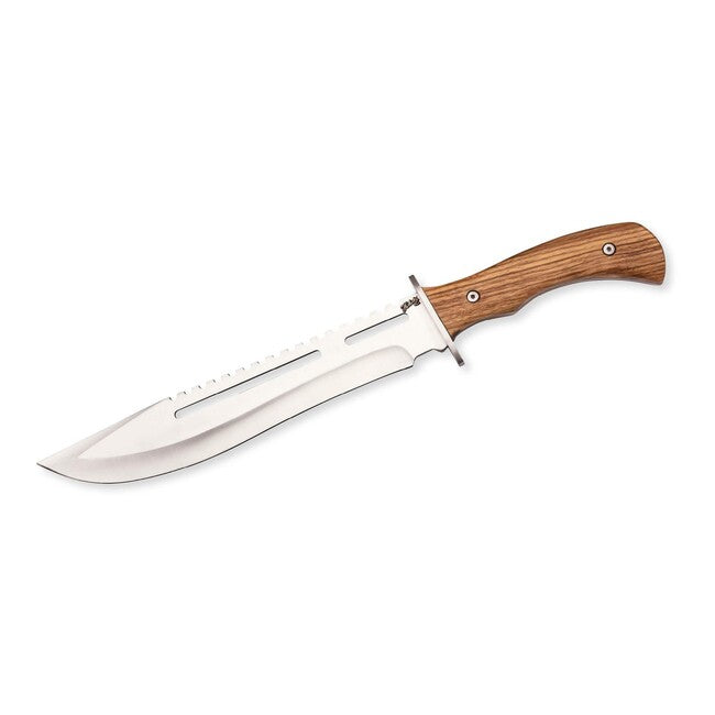 Herbertz Coltello da cintura, 26 cm, legno Zebrano