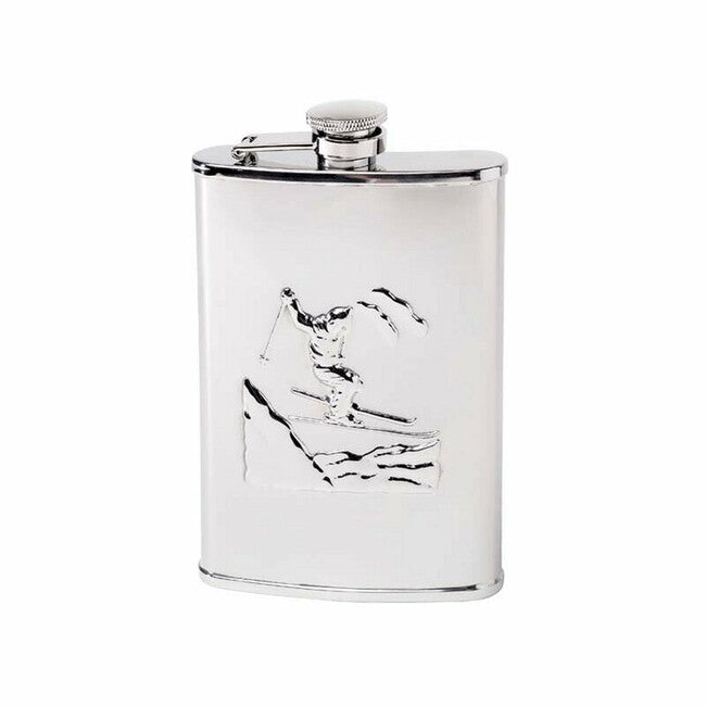 Herbertz Spatola tascabile 237ml, acciaio inox, Skier