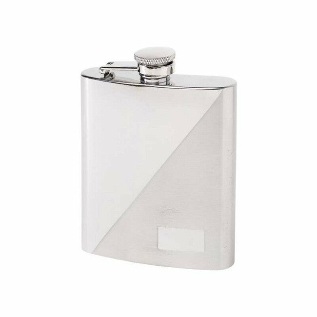 Herbertz Spatola tascabile 237ml, acciaio inossidabile, opaco e lucido, con monogramma