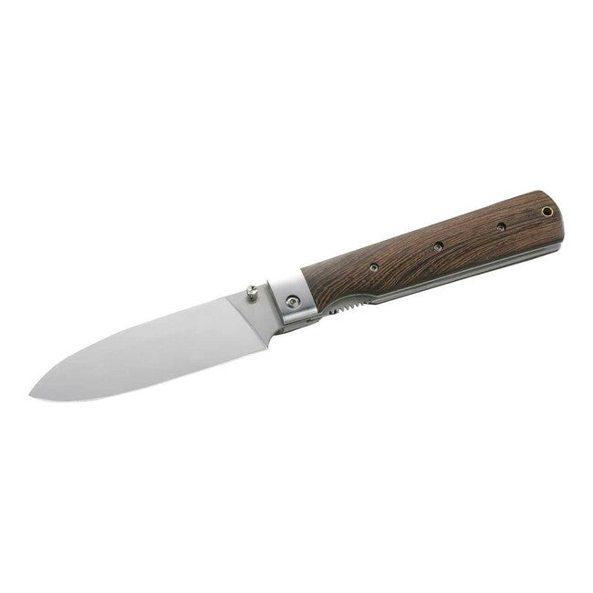 Herbertz Coltello da campeggio 11,4 cm, legno Tagayasan