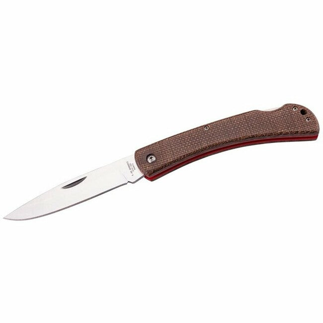 Herbertz 10 cm coltello, micarta marrone