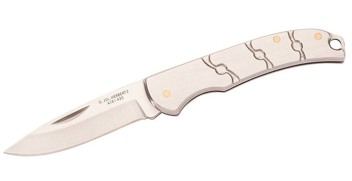 Herbertz 5,4 cm coltello acciaio pieno