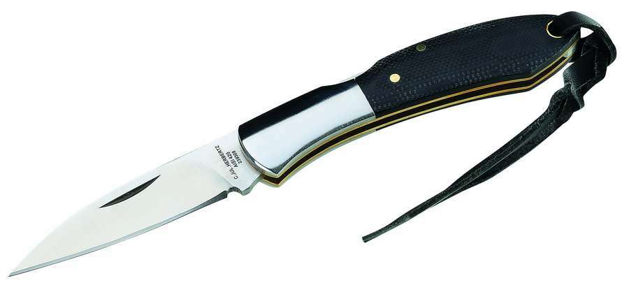 Herbertz 5,8 cm coltello , nero, g10