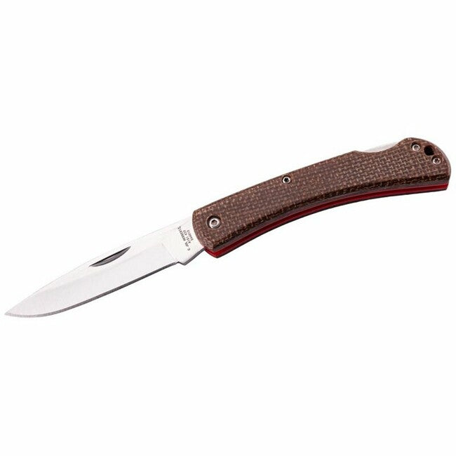 Herbertz Coltello 7,6 cm, micarta marrone