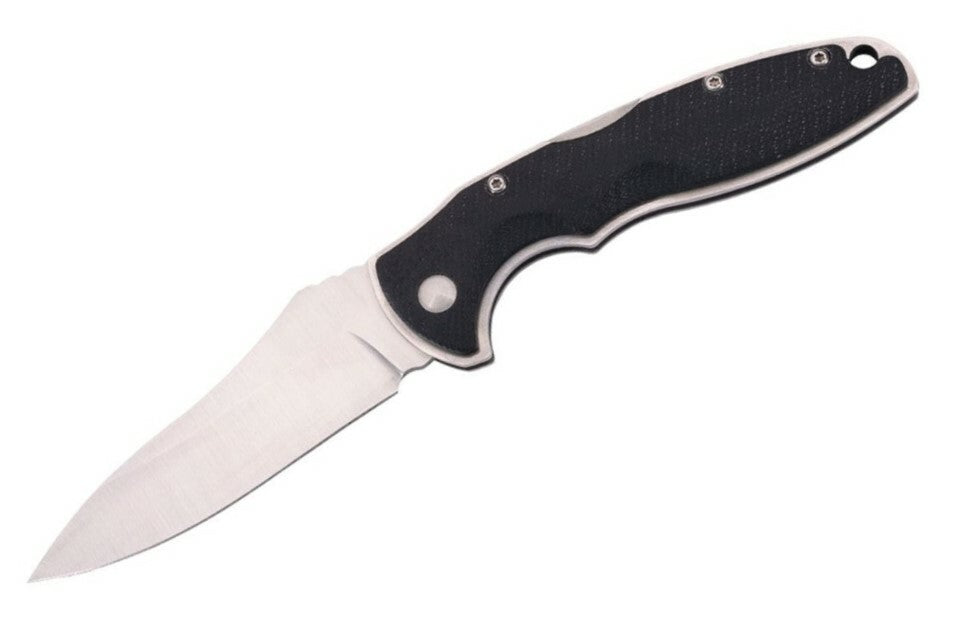 Herbertz Coltello 8 cm, nero, G10