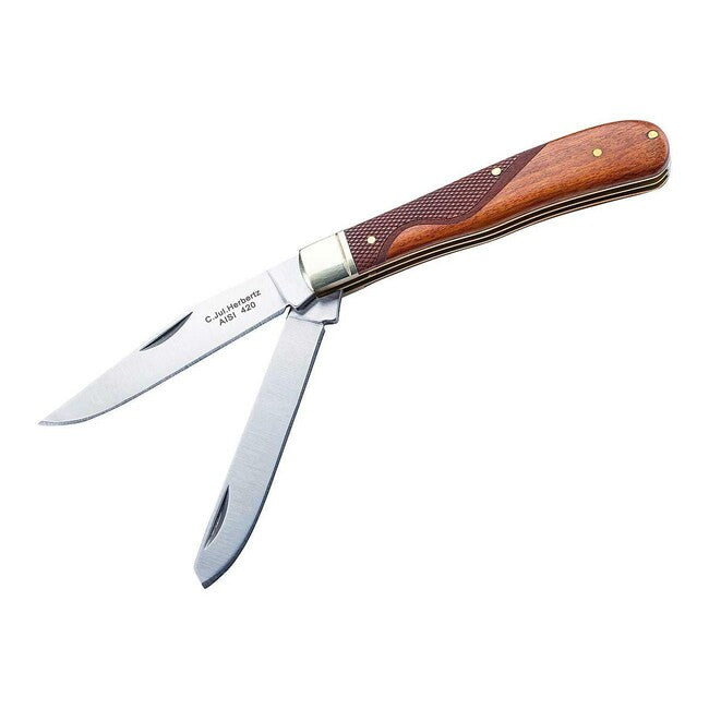 Herbertz 8 cm coltello palissandro, 2 lame