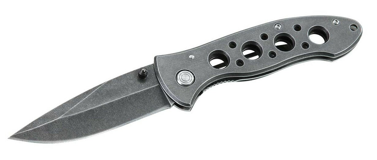 Herbertz 8,5 cm coltello tascabile acciaio pieno, stonewash