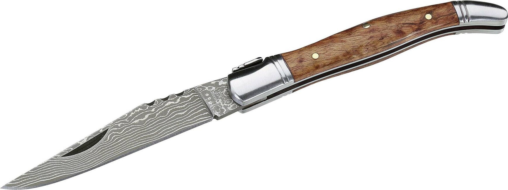 Herbertz Coltello 8,5 cm, damasco, legno