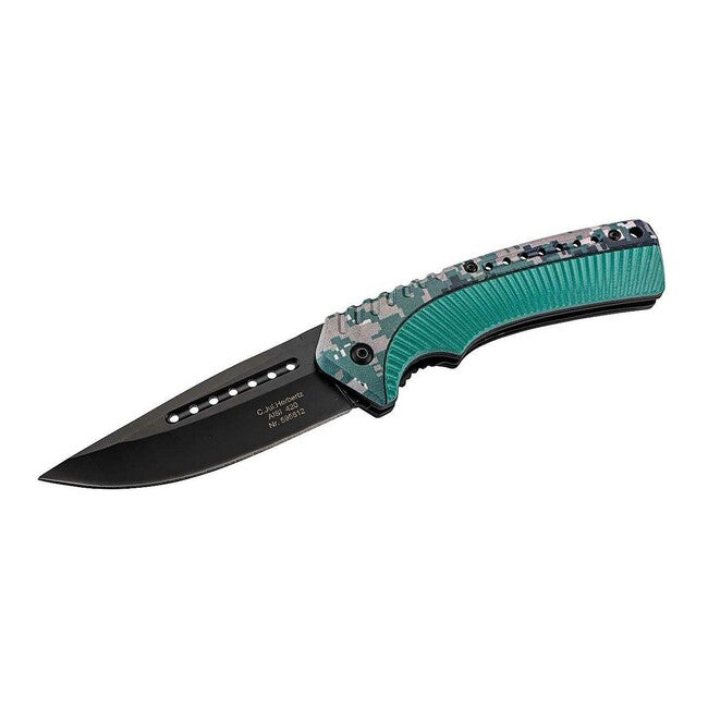Herbertz 8,7 cm coltello plastica, camo digitale
